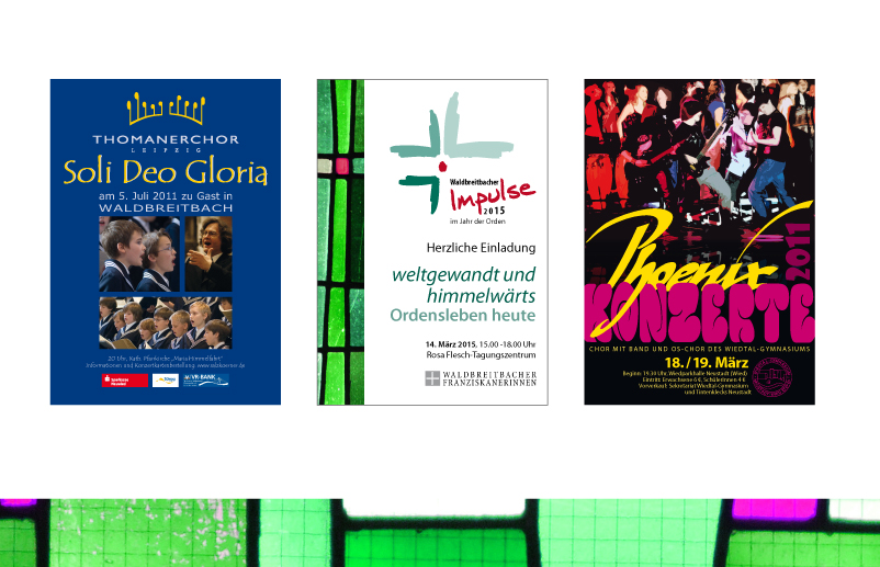 3 4 Kundenprojekte Plakate